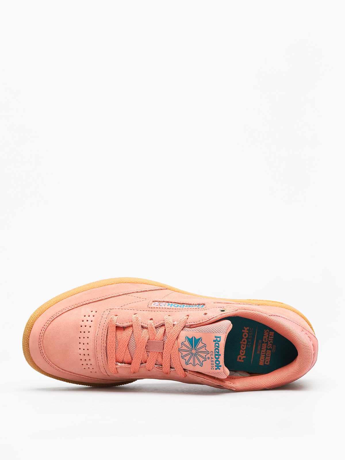 Reebok Shoes Club C 85 Mu (mc dirty apricot/teal/gum)