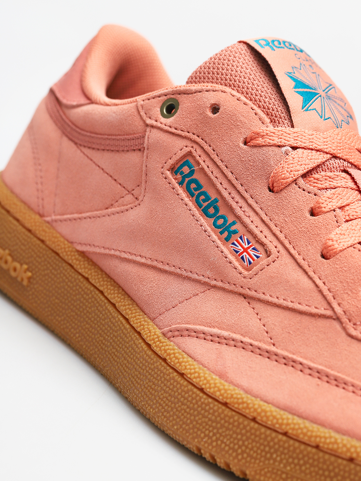 Reebok Shoes Club C 85 Mu (mc dirty apricot/teal/gum)