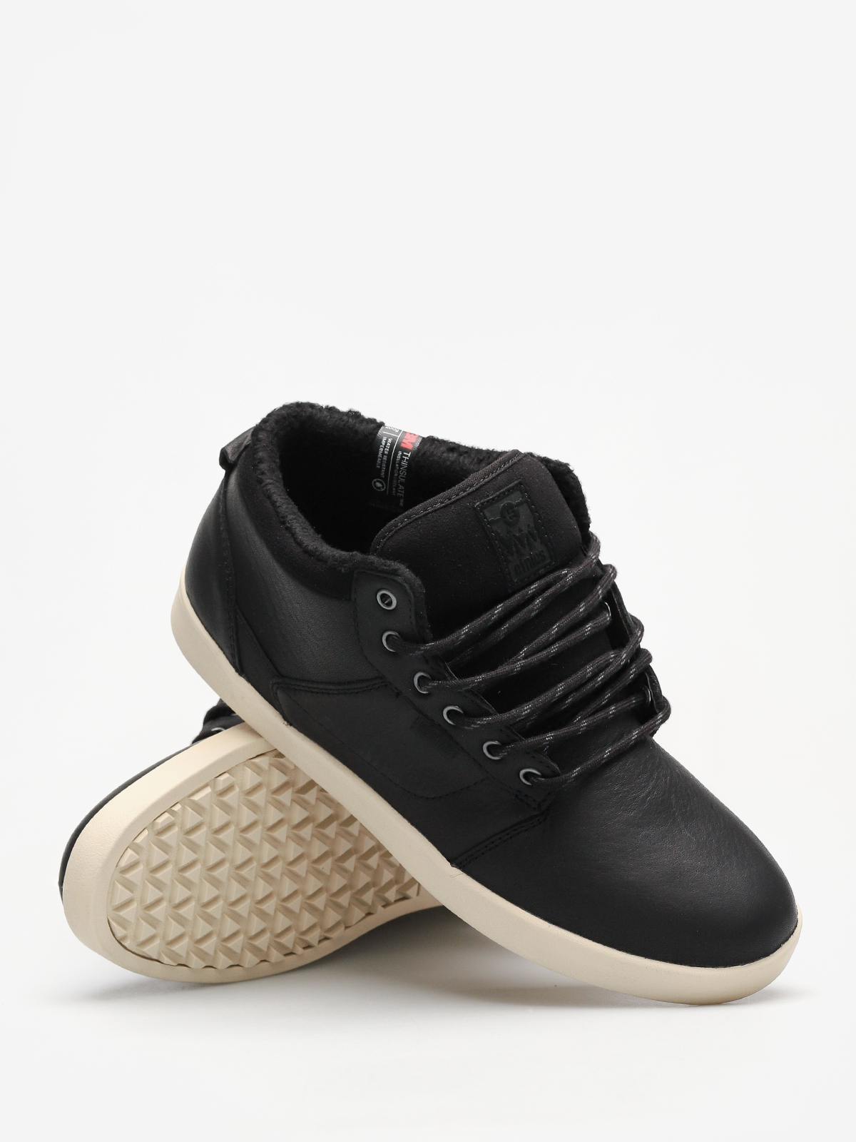 Etnies Jefferson MTW in Black Men\'s 11.5 Skate Shoes Sneakers Suede EUC Etnies Winter shoes Jefferson Mtw - black (black/tan) main image 3