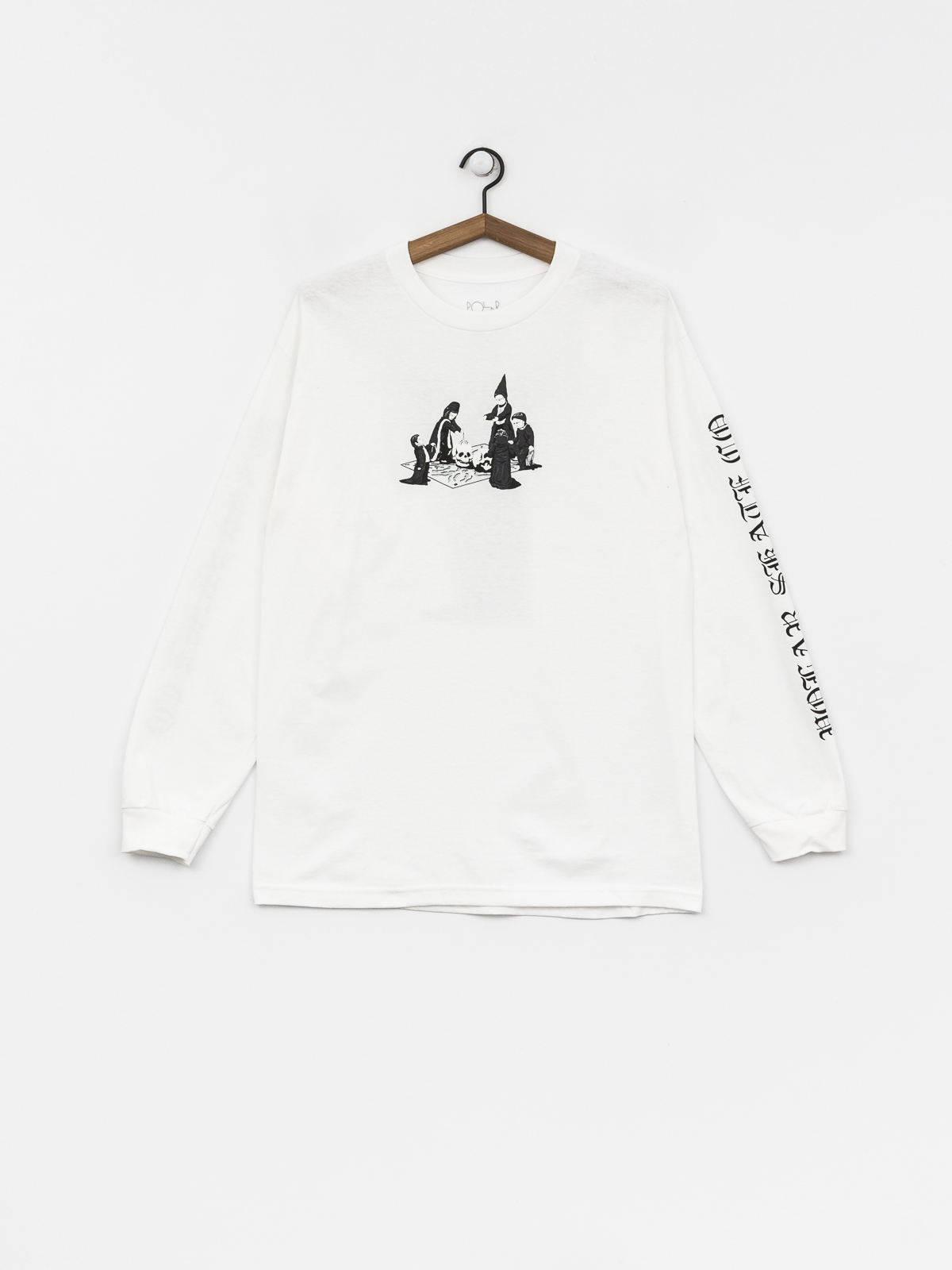 Polar Skate Longsleeve Rituals (white)