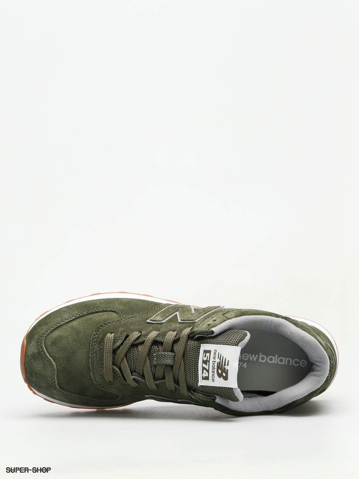 New balance 574 sale dark covert green