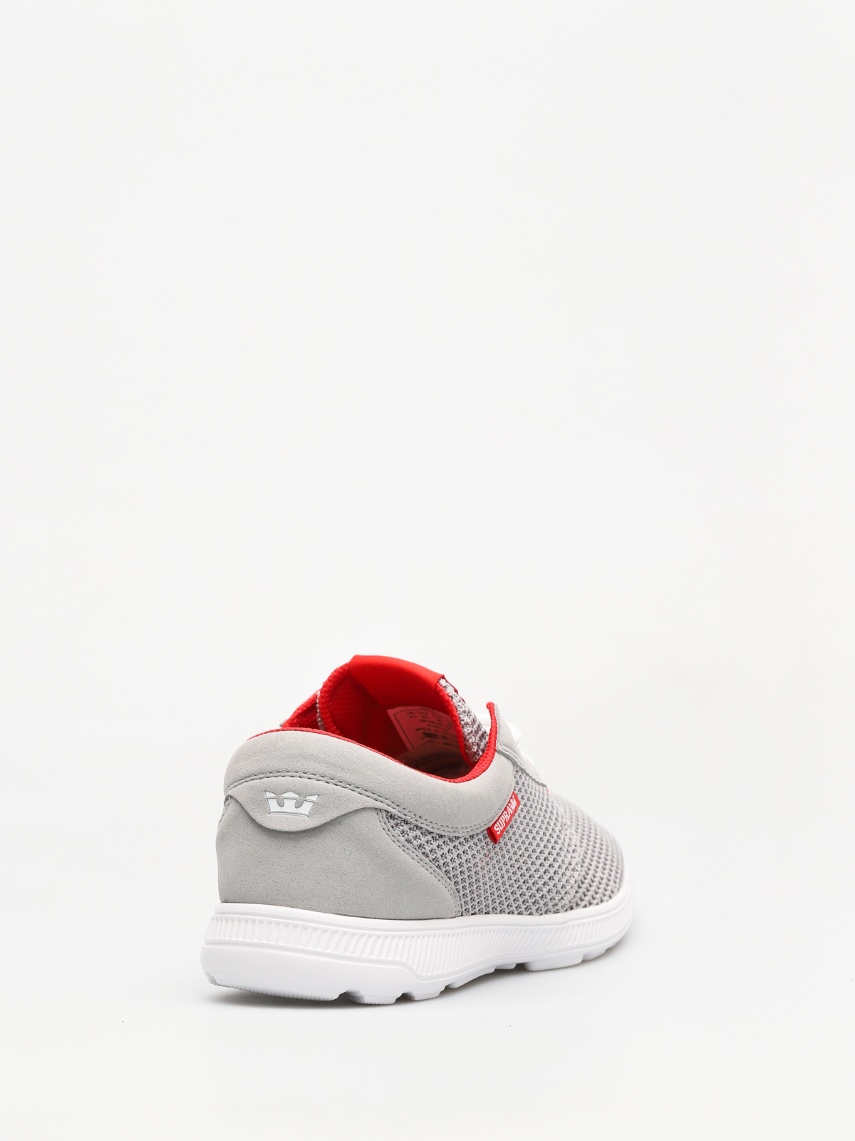 Supra Shoes Hammer Run (lt grey/risk red white)