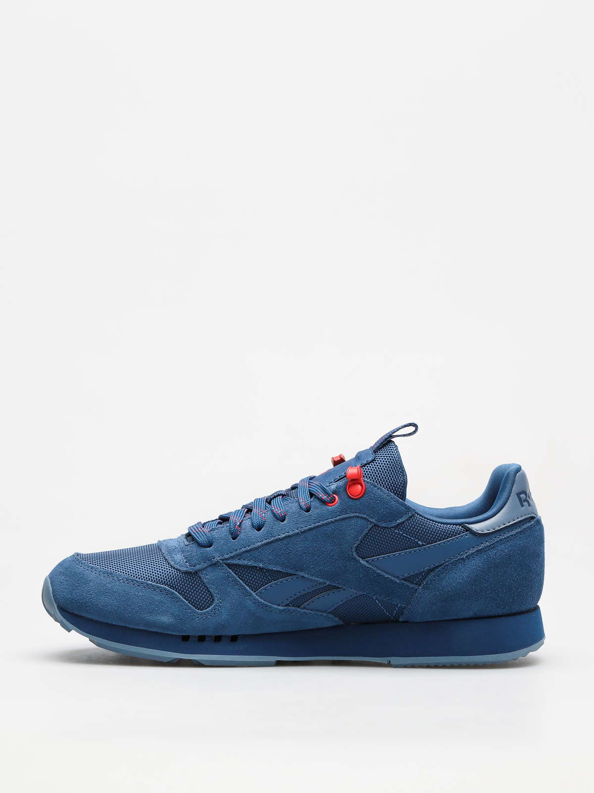 Reebok Shoes Cl Leather Explore (bunker blue/blue slate/primal red)