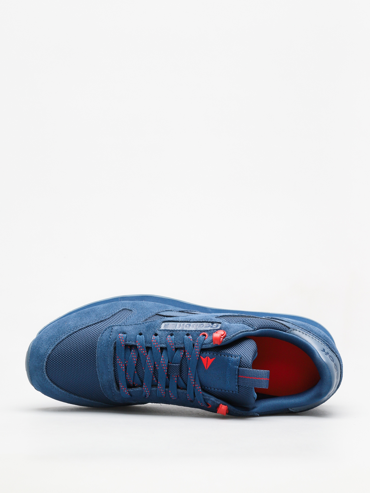 Reebok Shoes Cl Leather Explore (bunker blue/blue slate/primal red)