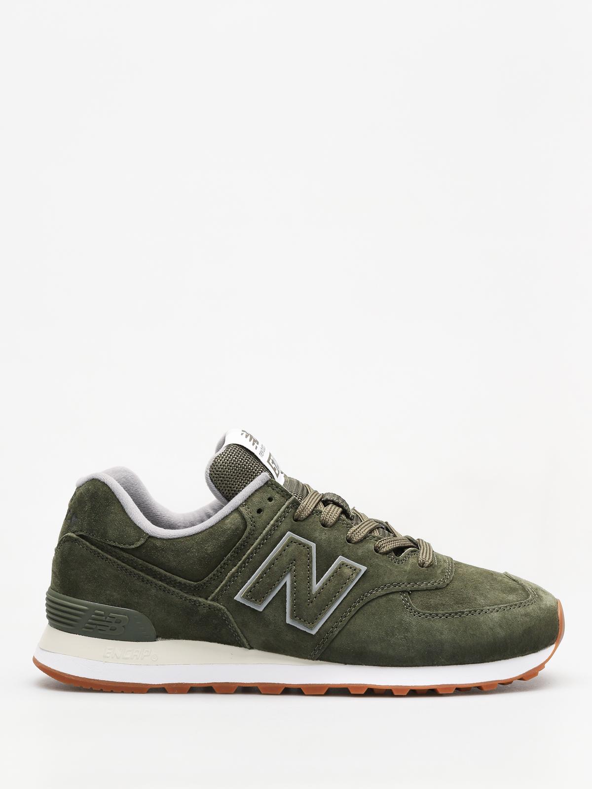 New Balance Shoes 574 (dark covert green)