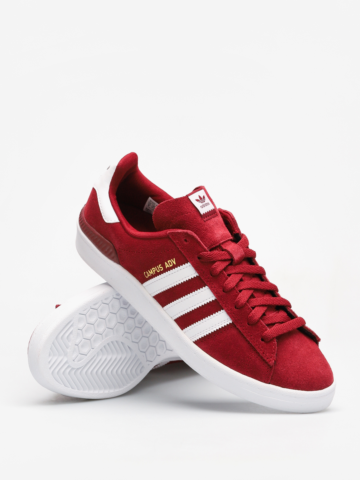 adidas Schuhe Campus Adv Weinrot collegiate burgundy ftwr white ftwr white