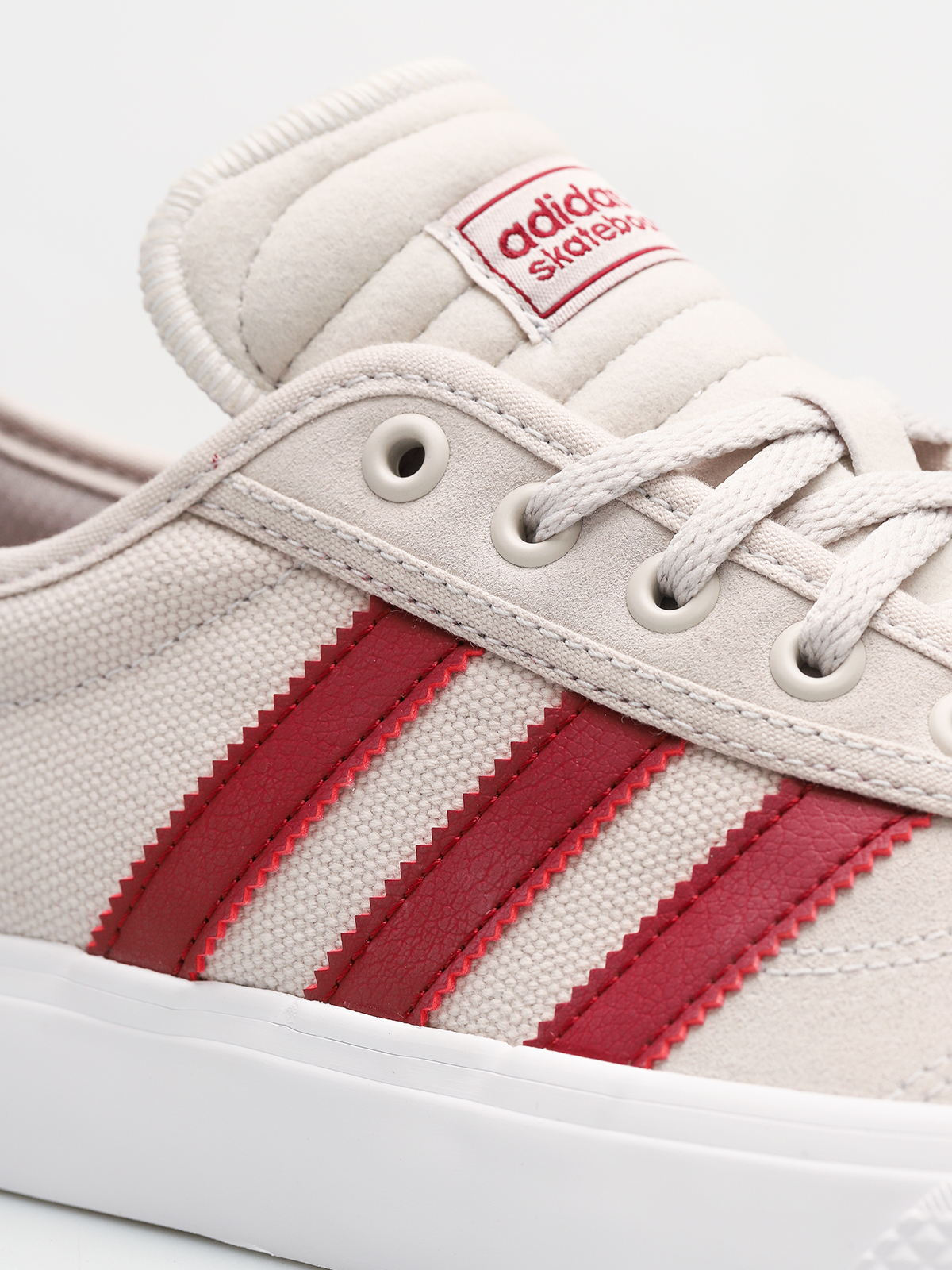 adidas Shoes Adi Ease Premiere (crystal white/collegiate burgundy/ftwr white)