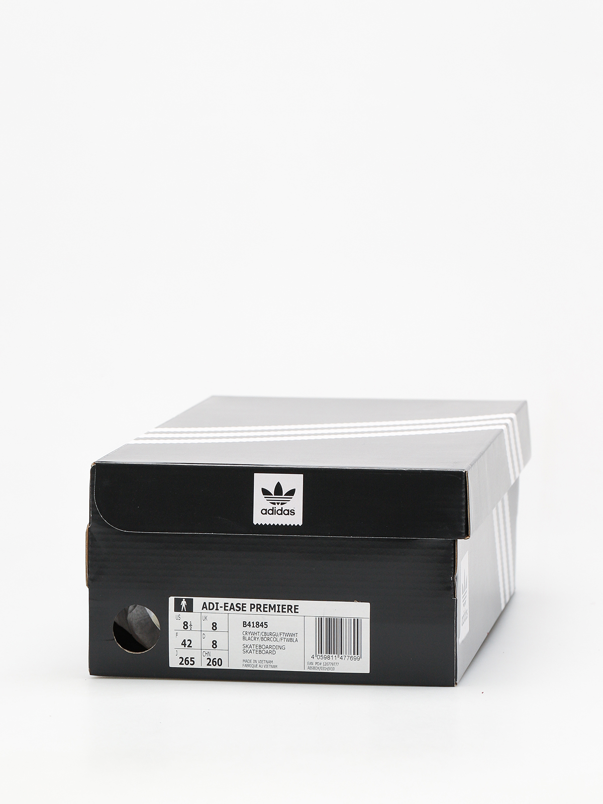 adidas Shoes Adi Ease Premiere (crystal white/collegiate burgundy/ftwr white)