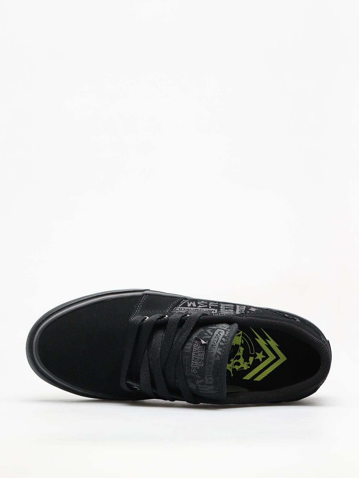 Etnies Shoes Metal Mulisha Barge Ls (black/lime)