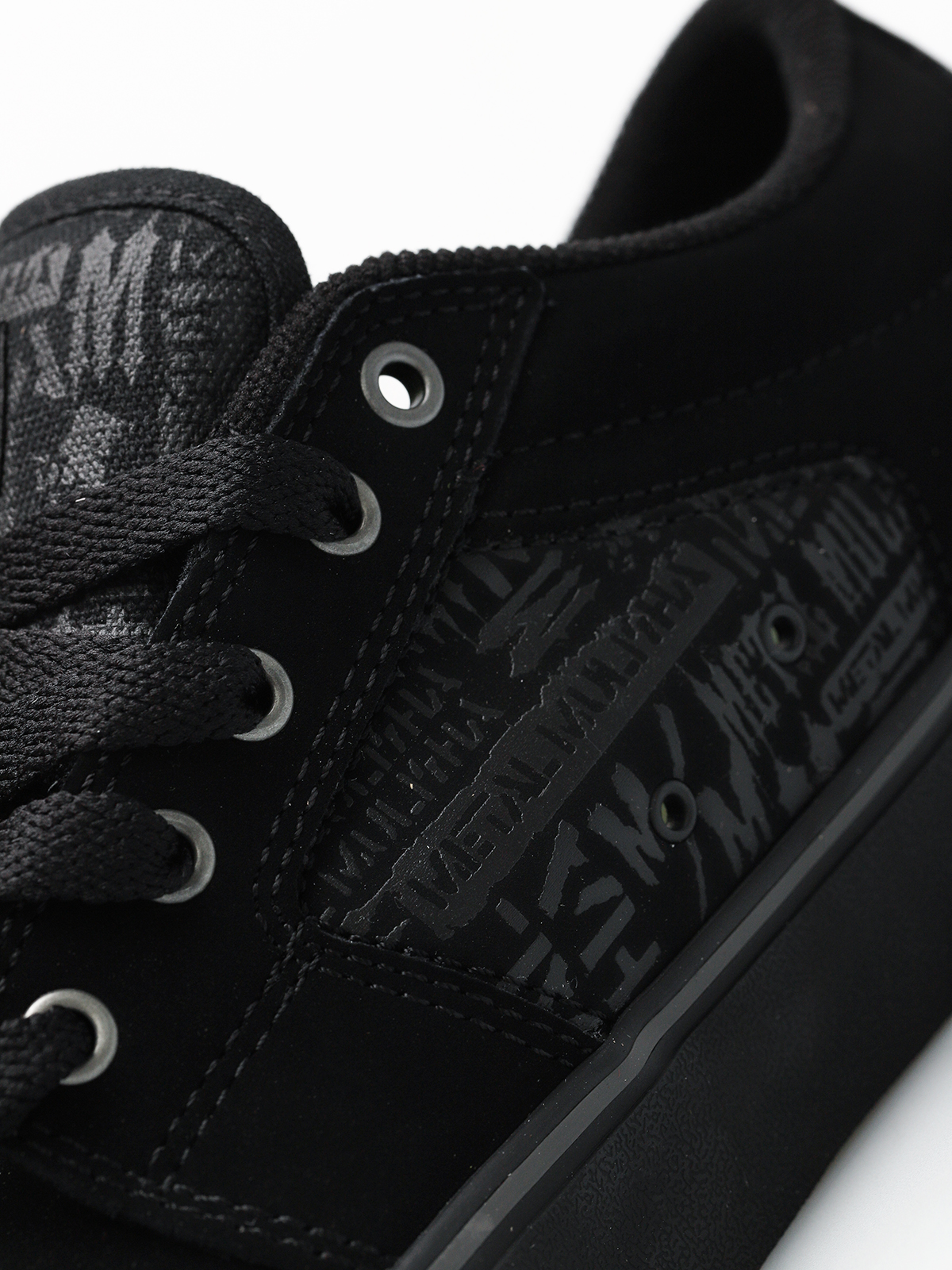 Etnies Shoes Metal Mulisha Barge Ls (black/lime)