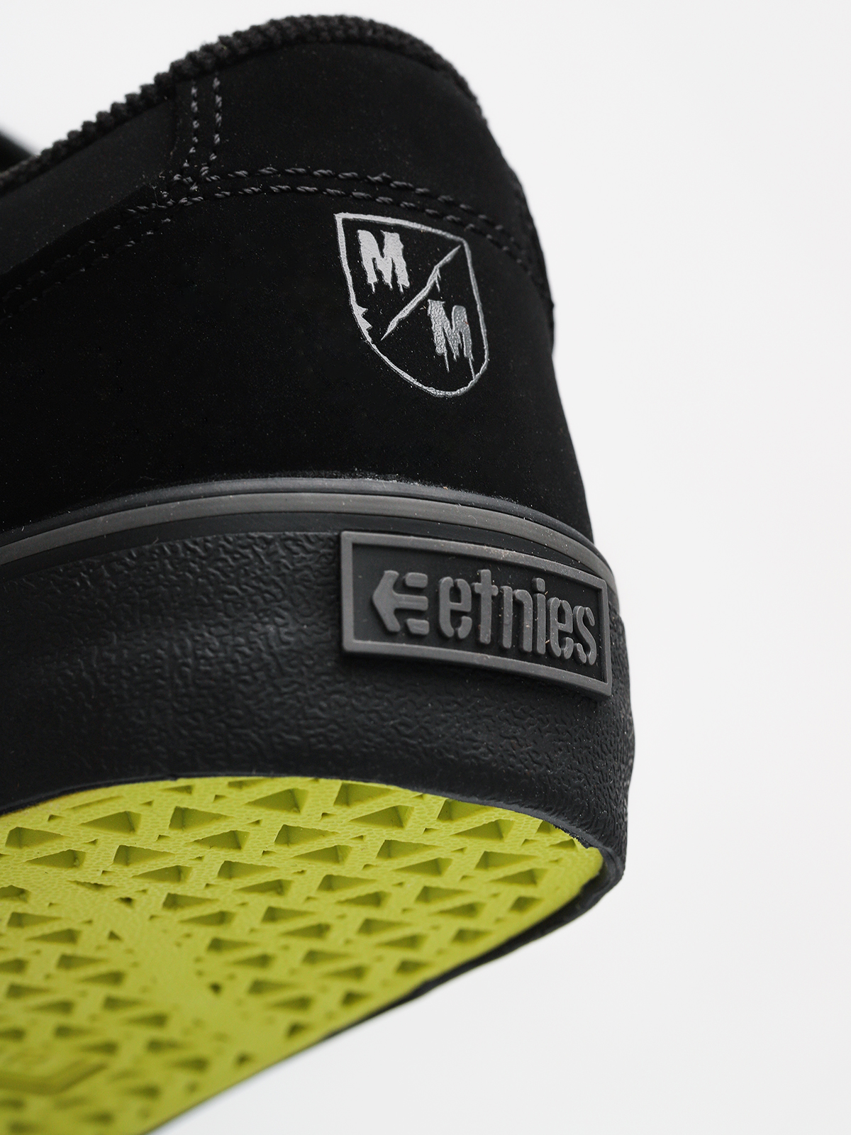 Etnies Shoes Metal Mulisha Barge Ls (black/lime)