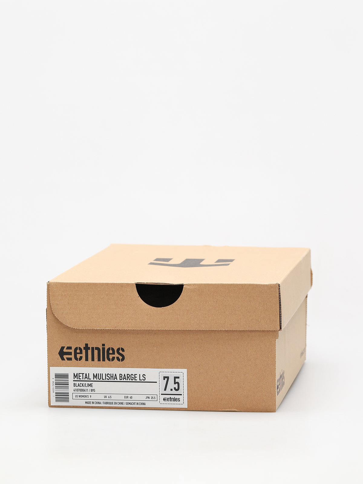 Etnies Shoes Metal Mulisha Barge Ls (black/lime)
