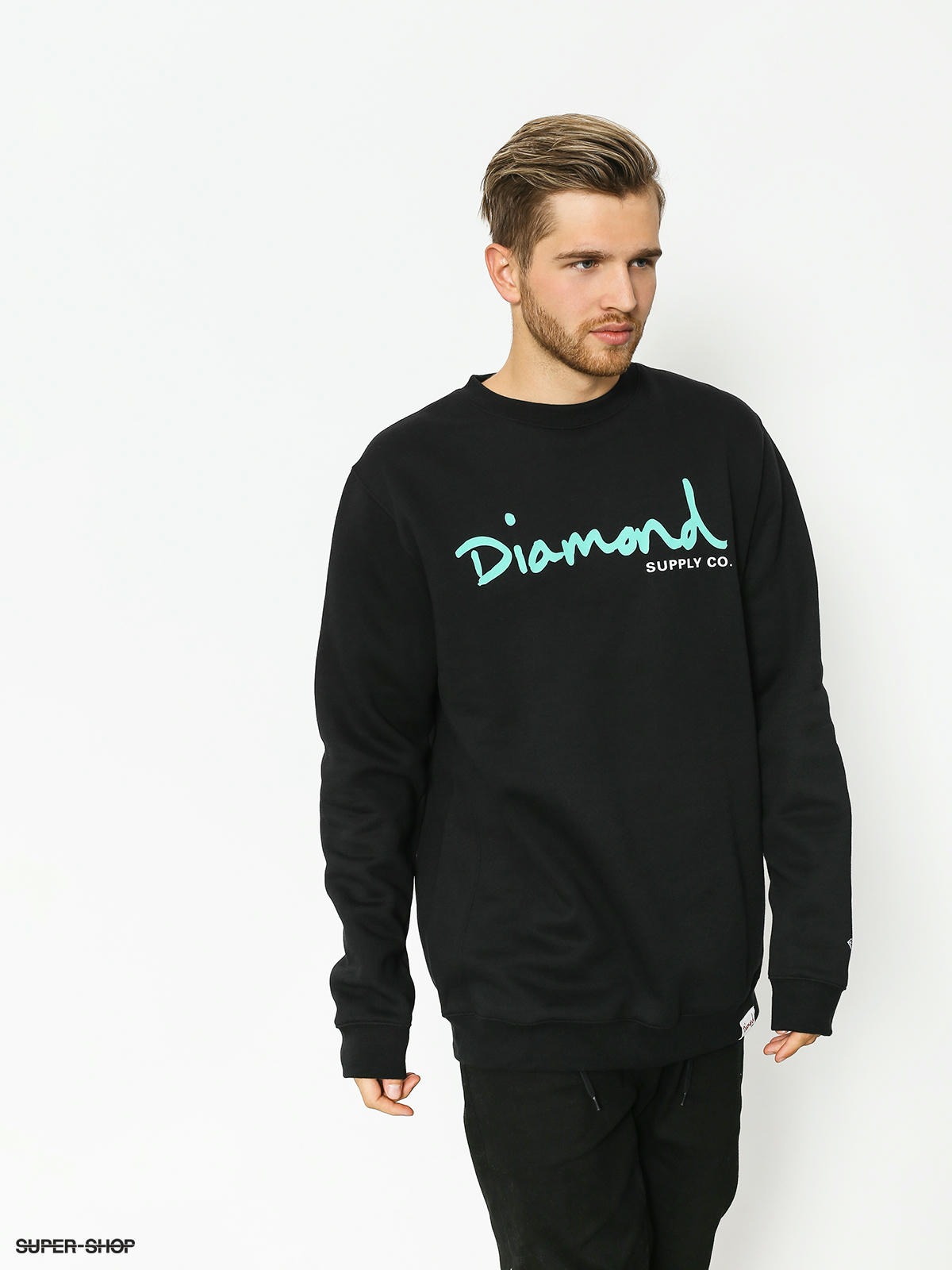 diamond supply co crewneck sweater