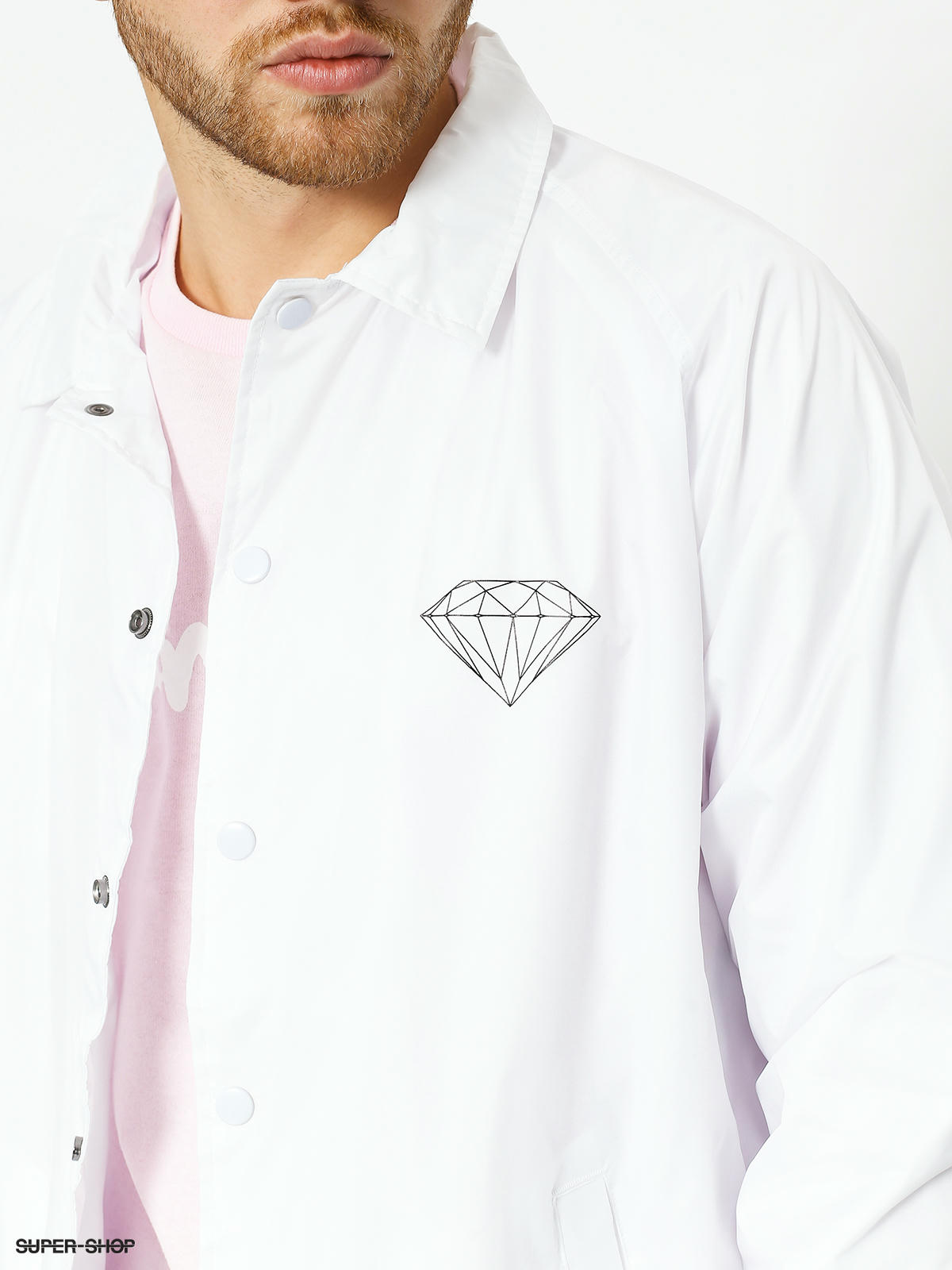 diamond supply co coach jacket