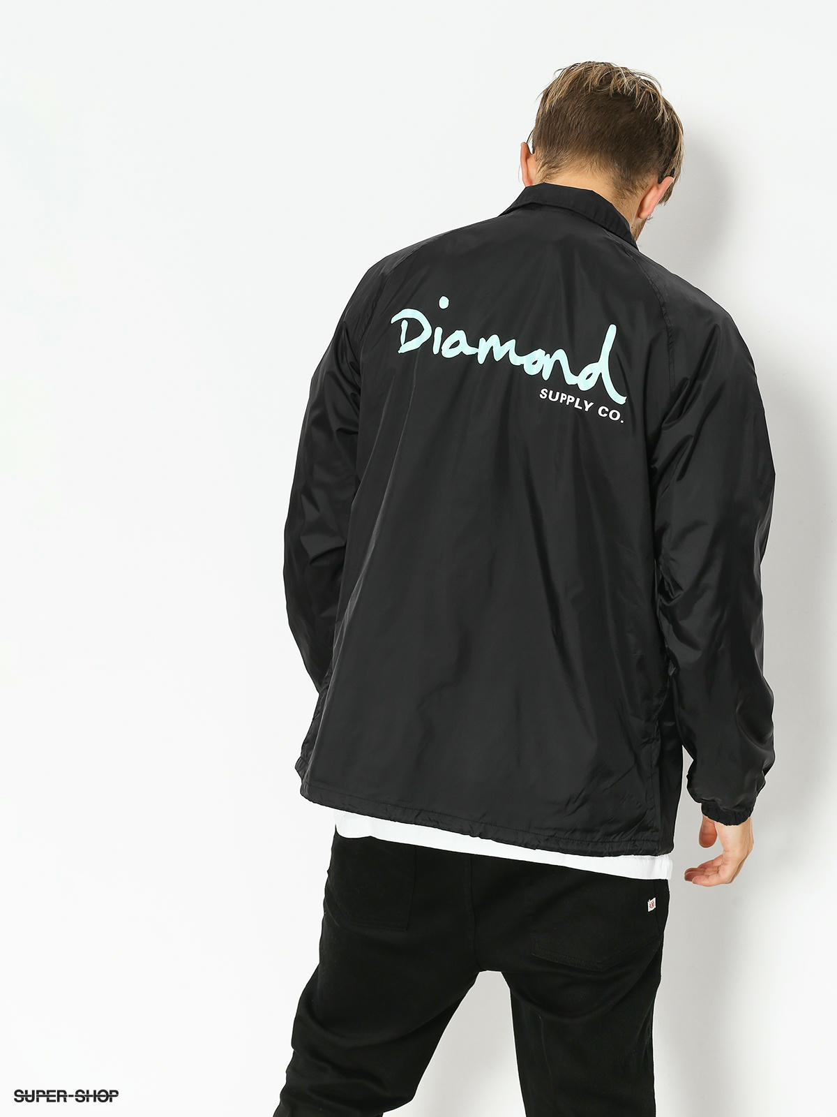 Diamond Supply Co. Jacket Og Script Coach black black