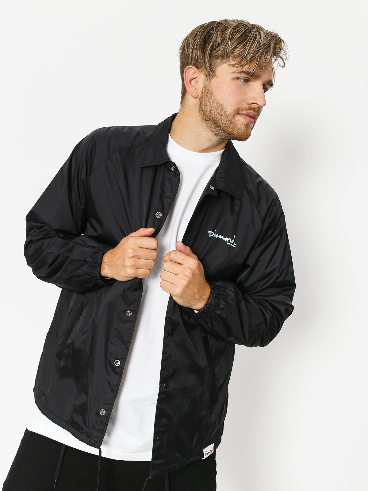Diamond Supply Co. Jacket Og Script Coach (black)
