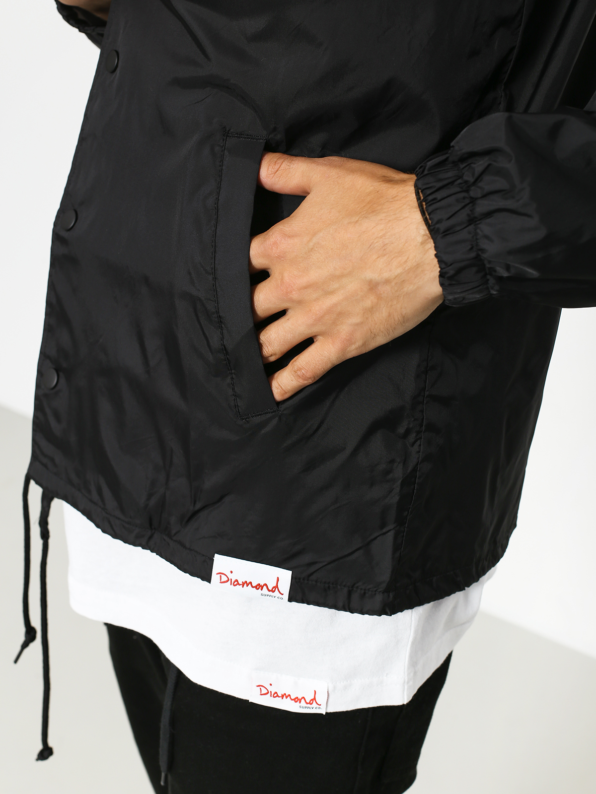 Diamond Supply Co. Jacket Og Script Coach (black)