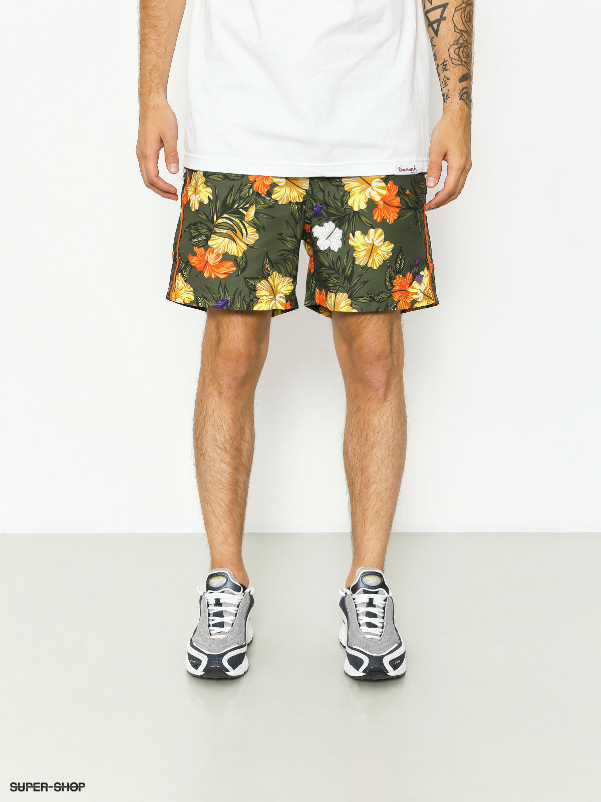 Diamond supply store swim shorts