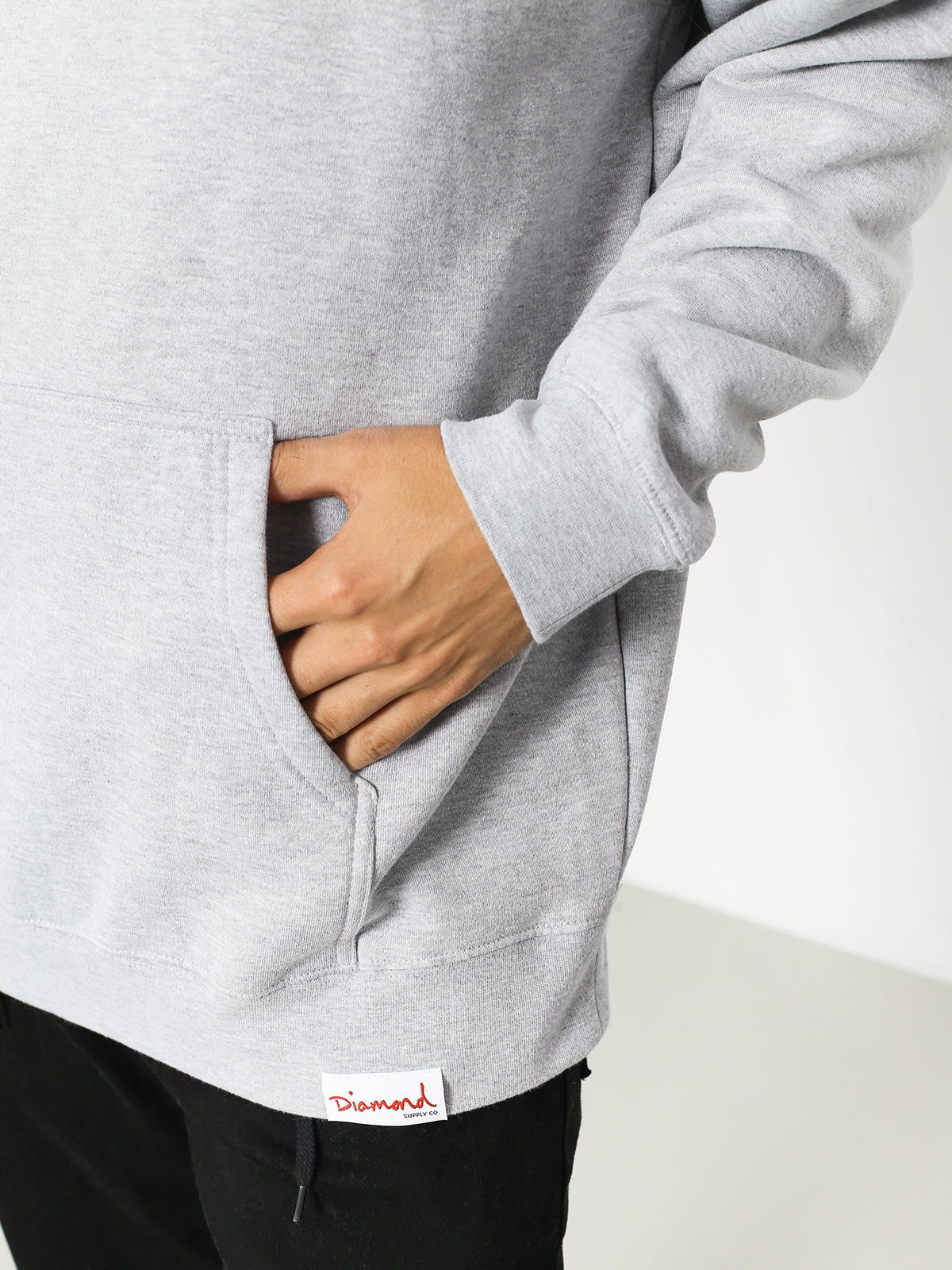 Diamond Supply Co. Hoodie Trinity HD (heather grey)