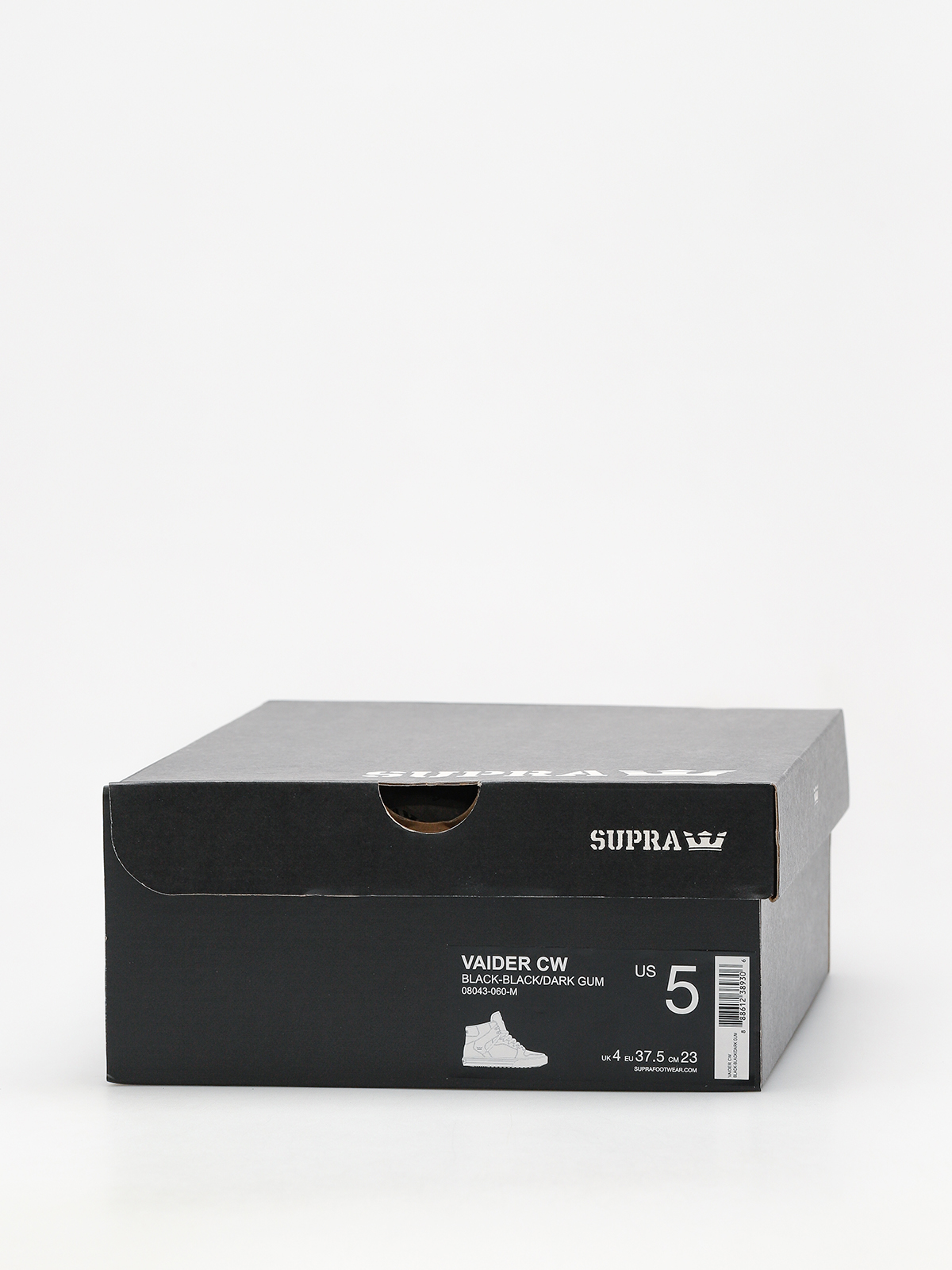 Supra Shoes Vaider Cw (black black/dark gum)