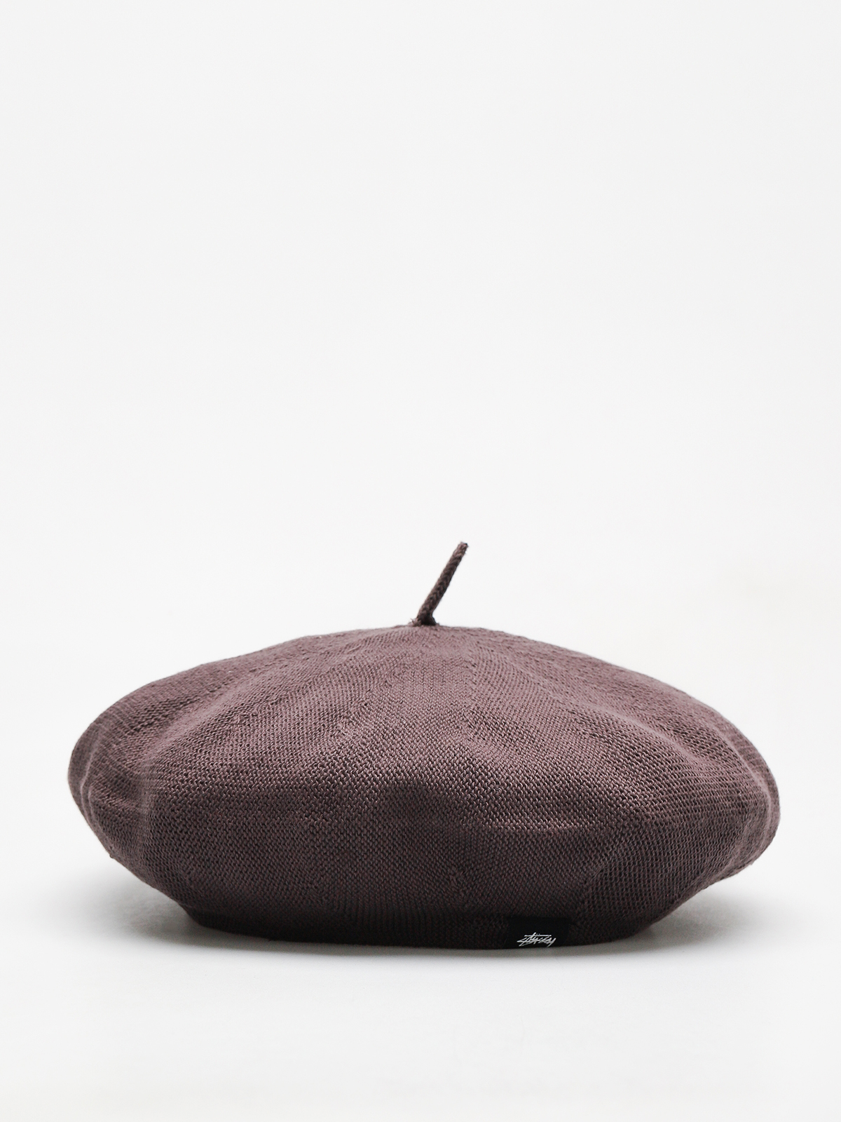 Stussy Flat cap Beret Simone Crochet Wmn (eggplant)