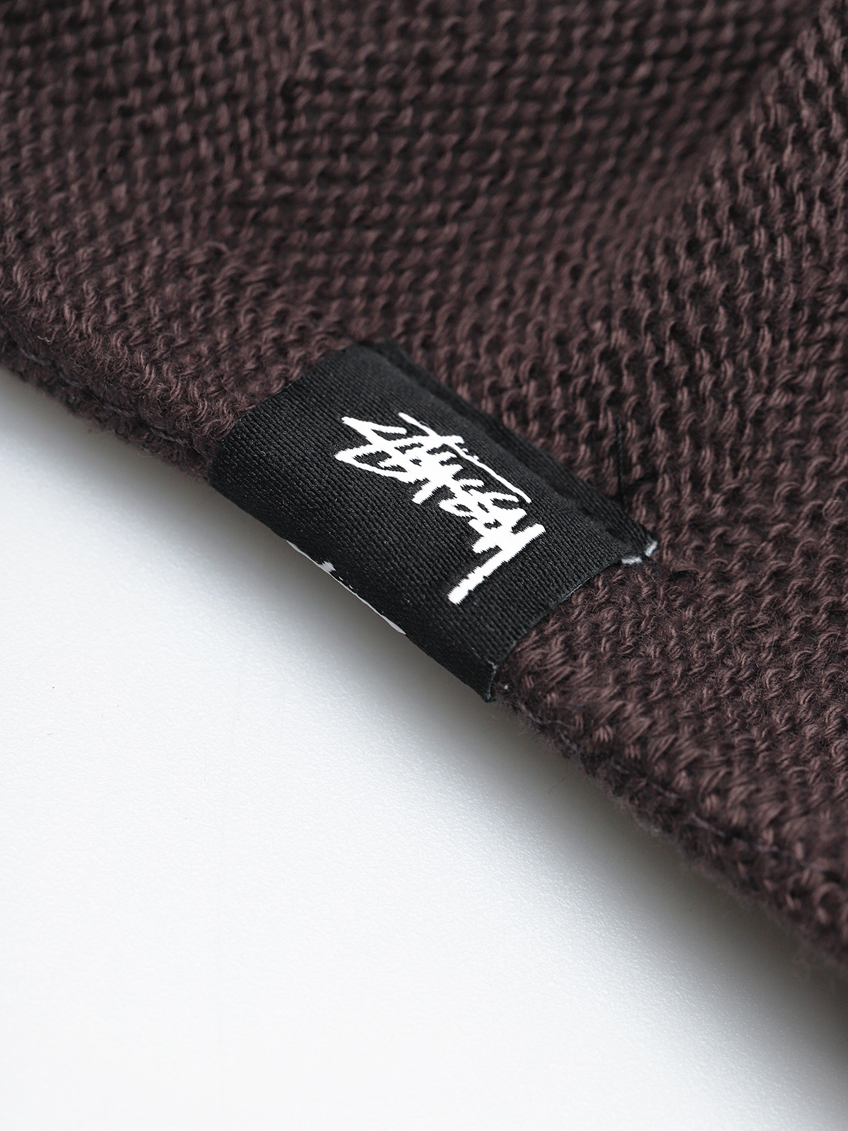 Stussy Flat cap Beret Simone Crochet Wmn (eggplant)