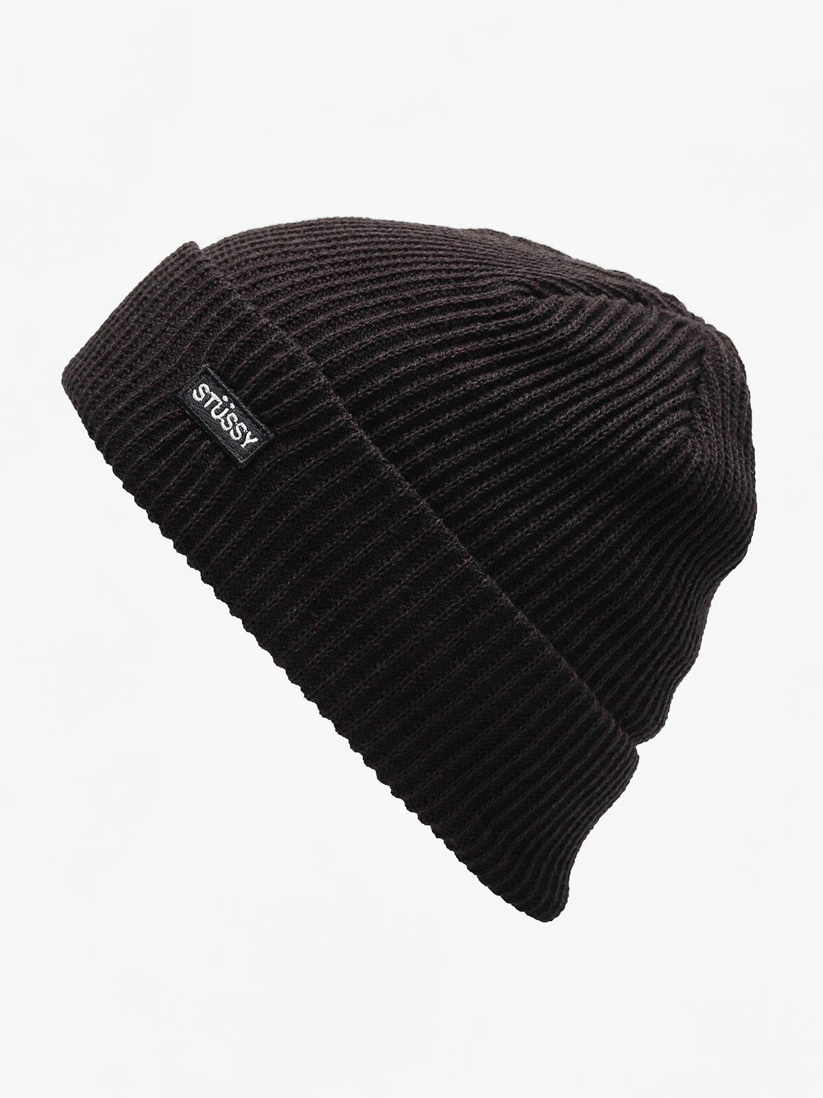 Stussy Beanie Small Patch Watchcap (black)