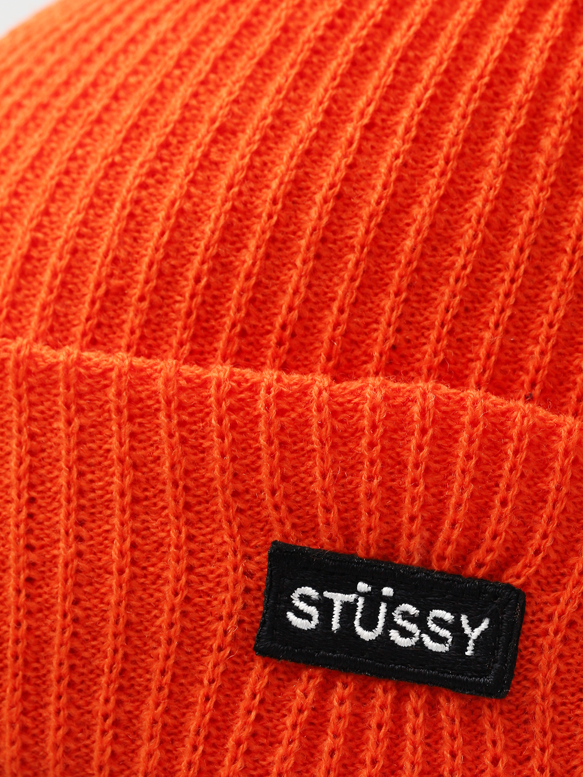 Stussy Beanie Small Patch Watchcap (orange)