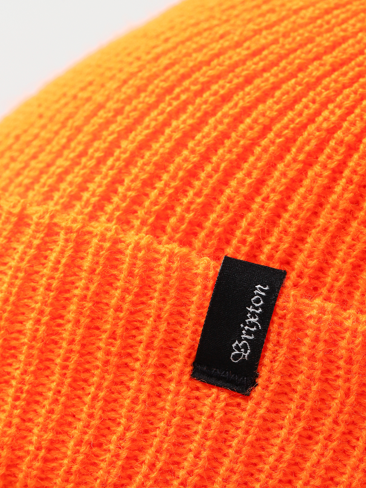 brixton heist beanie orange