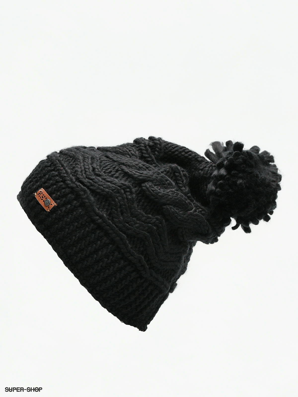 roxy black beanie