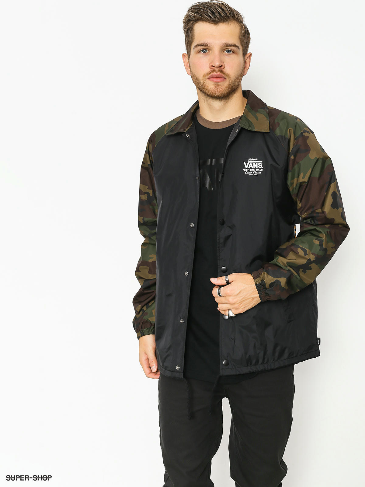 vans off the wall camo jacket