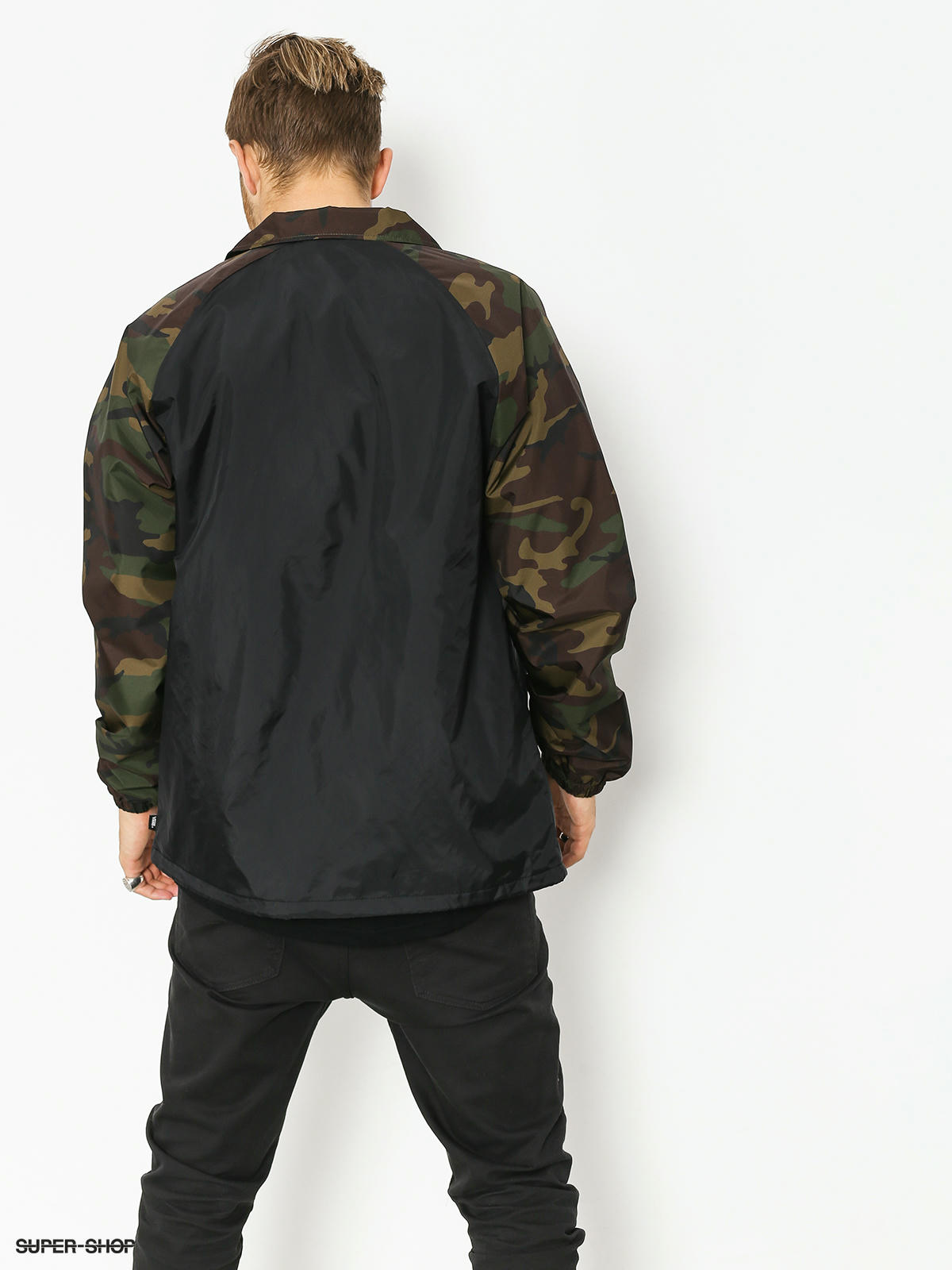 Vans torrey jacket white hot sale camo