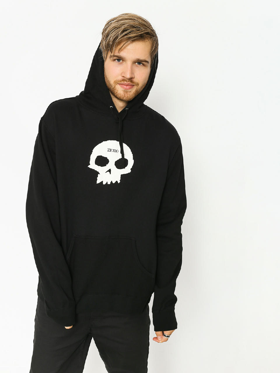 Zero Hoodie Single Skull HD (black)