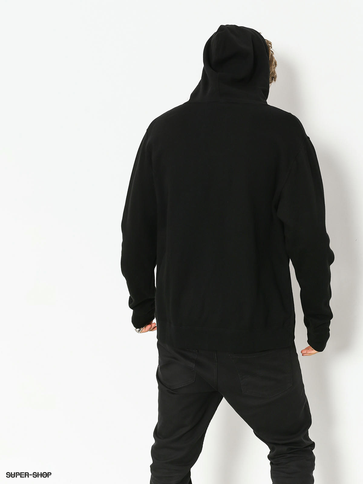 zero single skull hoodie