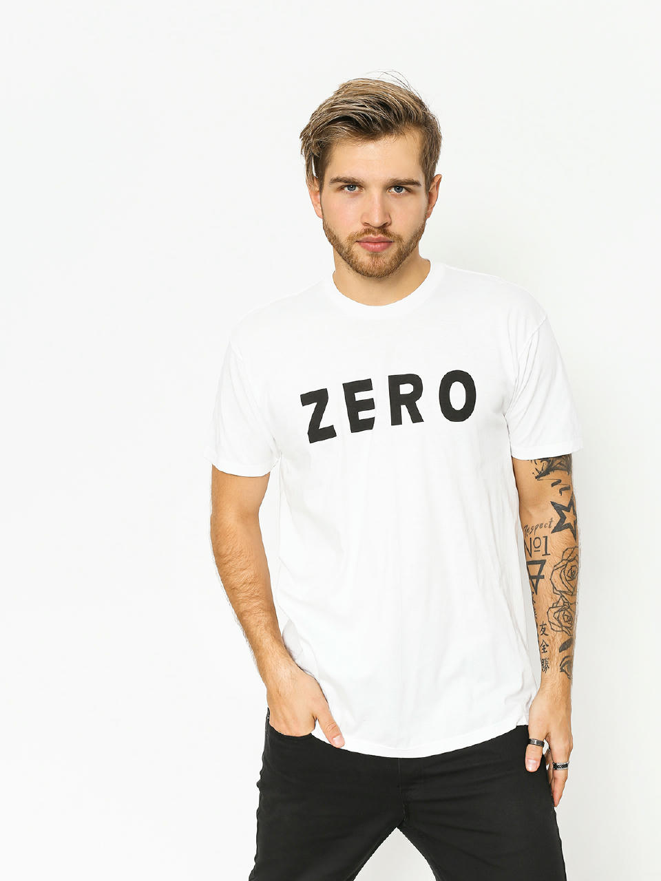 Zero T-shirt Army (white)