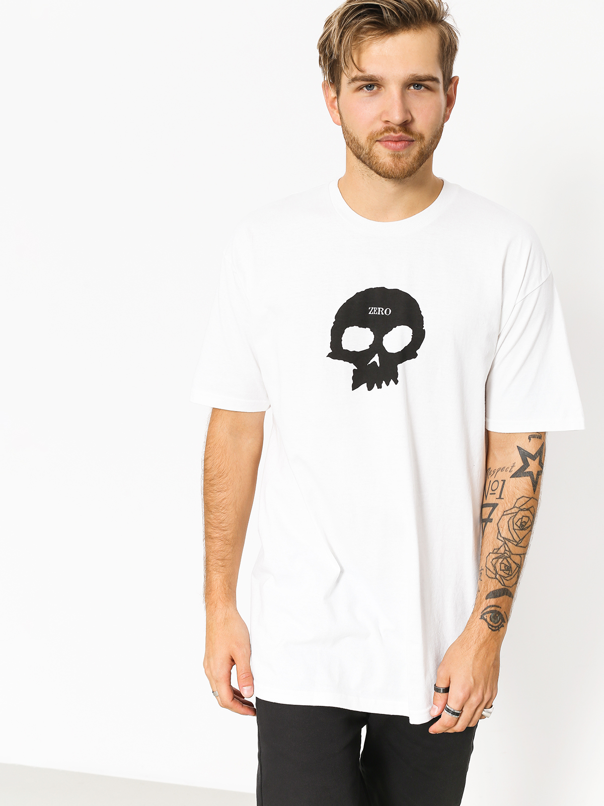 Zero T-Shirt Single Skull (white)