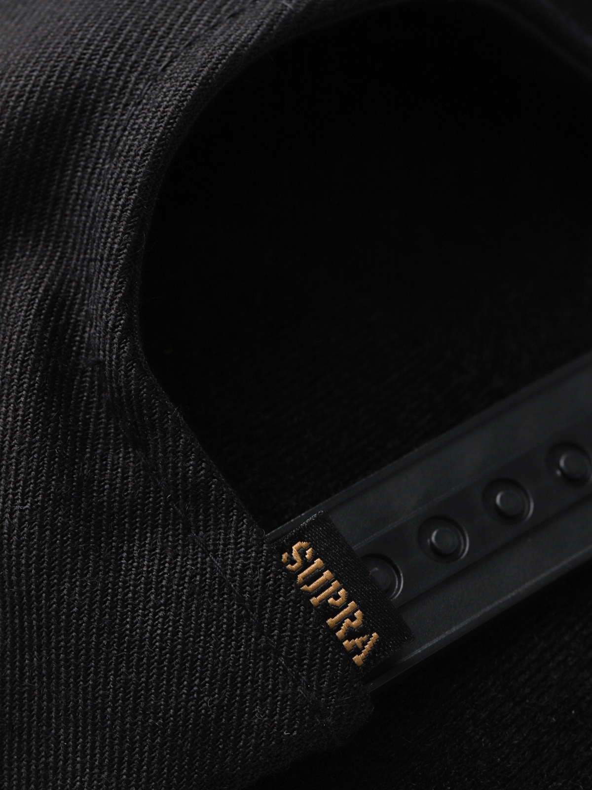 Supra Cap Icon Snap ZD (black/tan)