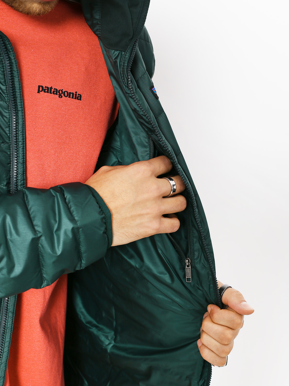 Patagonia Jacke Down Sweater HD (micro green)