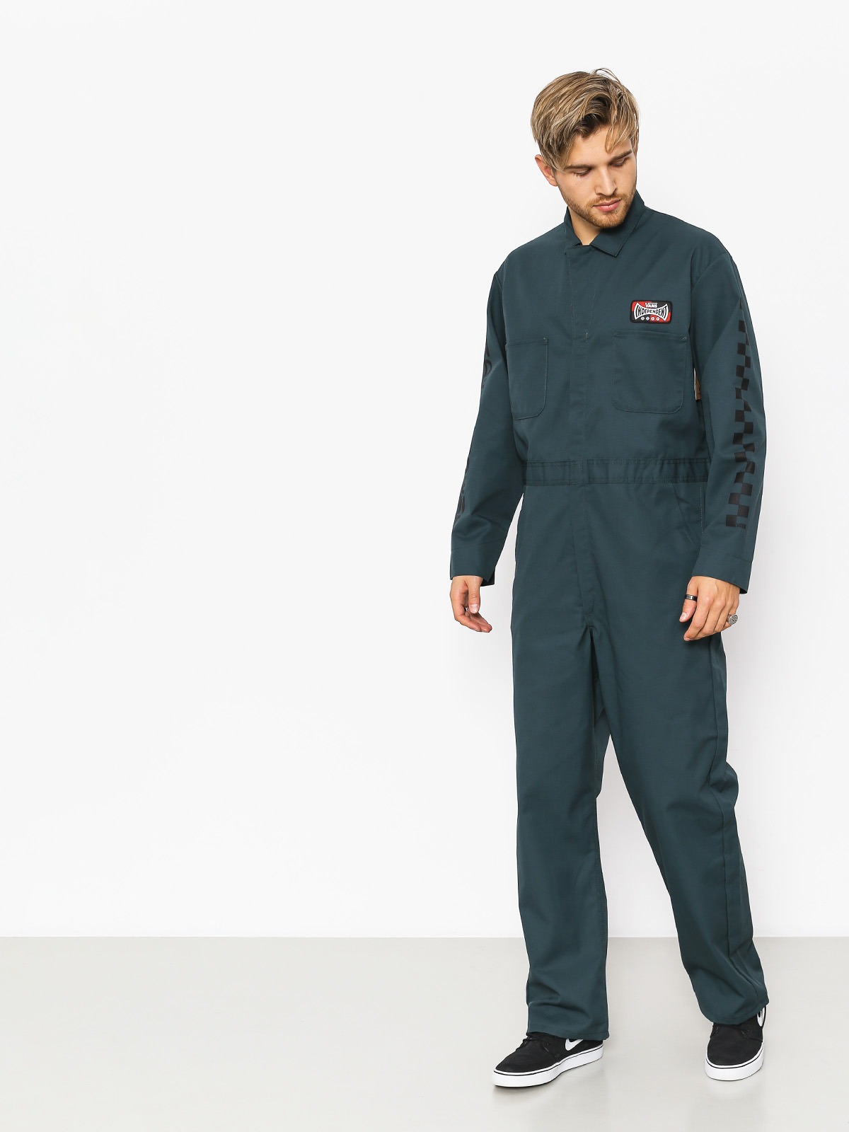 Mens Vans Overall X Independent Coveralls (darkest spruce)