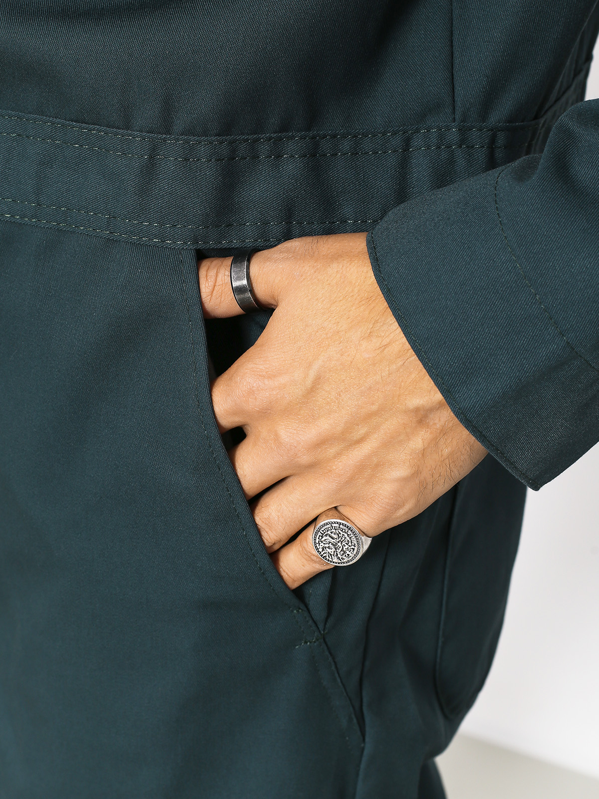 Mens Vans Overall X Independent Coveralls (darkest spruce)