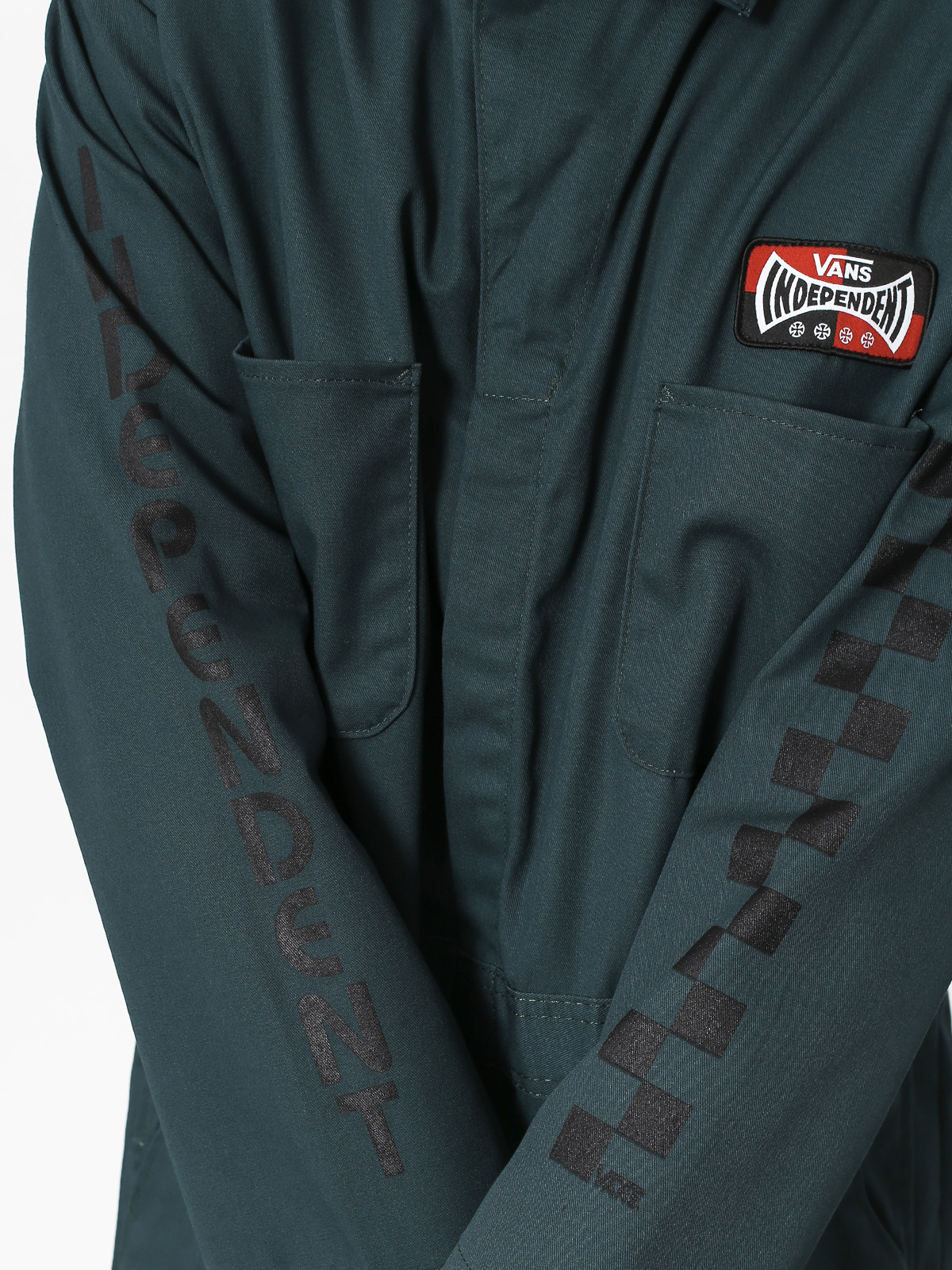 Mens Vans Overall X Independent Coveralls (darkest spruce)