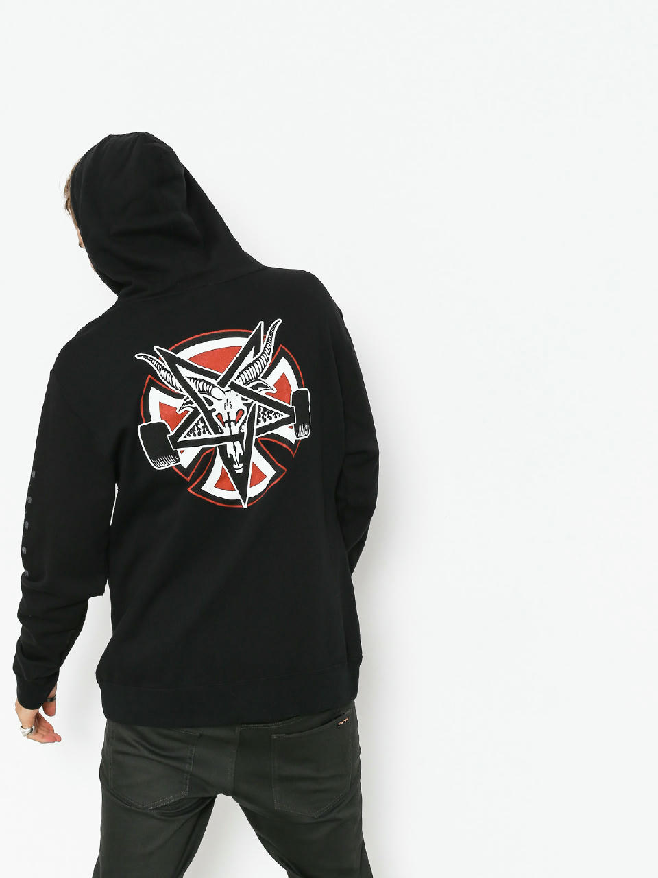 Independent x Thrasher Hoodie Pentagram Cross HD (black)