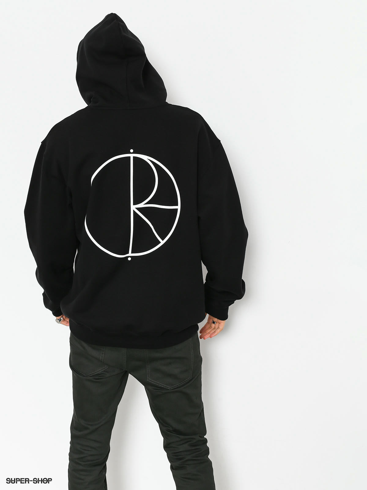 polar stroke logo hoodie