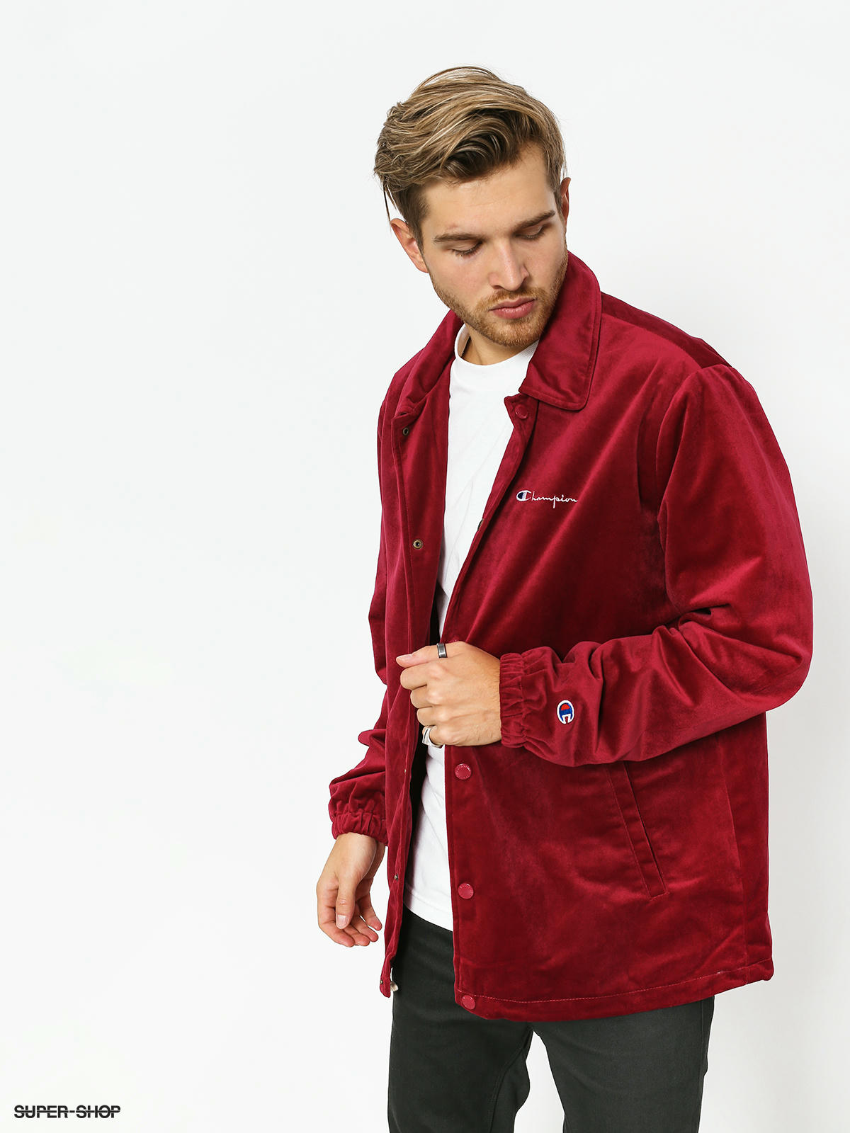 Champion men's classic online coaches jacket