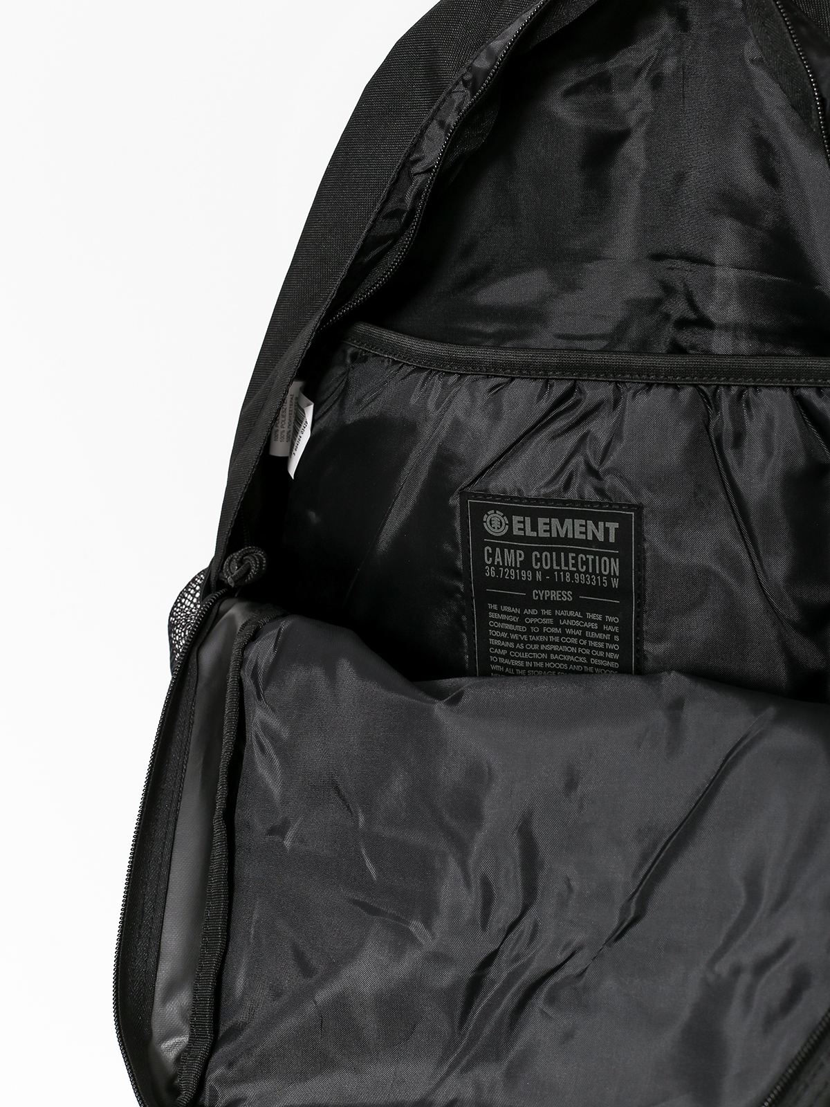 Element Backpack Cypress (flint black)