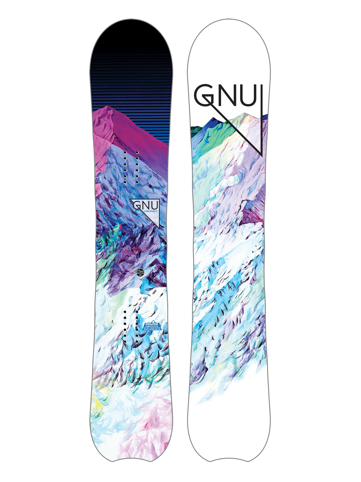 Gnu Snowboard Chromatic Btx Wmn - multicolor (multi)