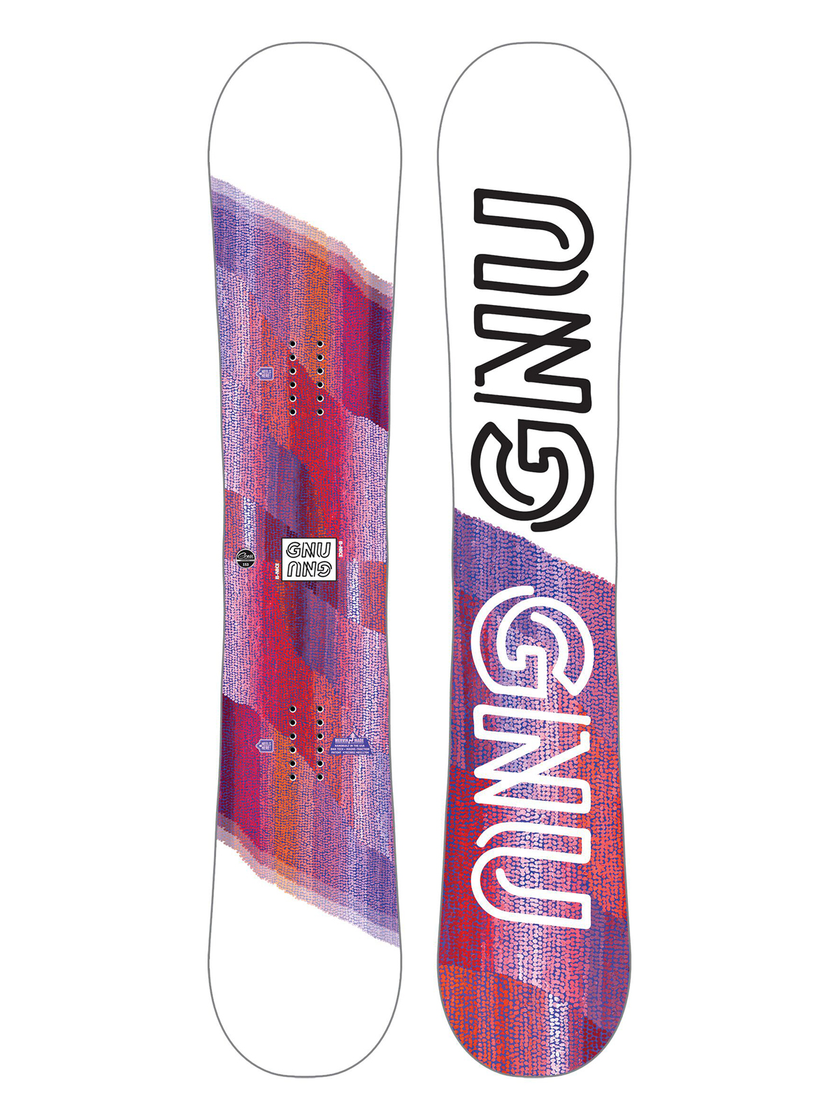 Womens Gnu Snowboard Asym B-Nice Btx (light)