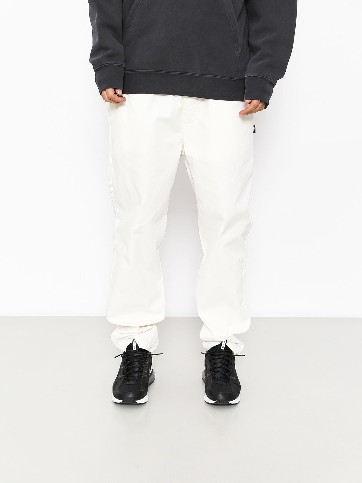 Stussy Pants Brushed Beach - white (bone)