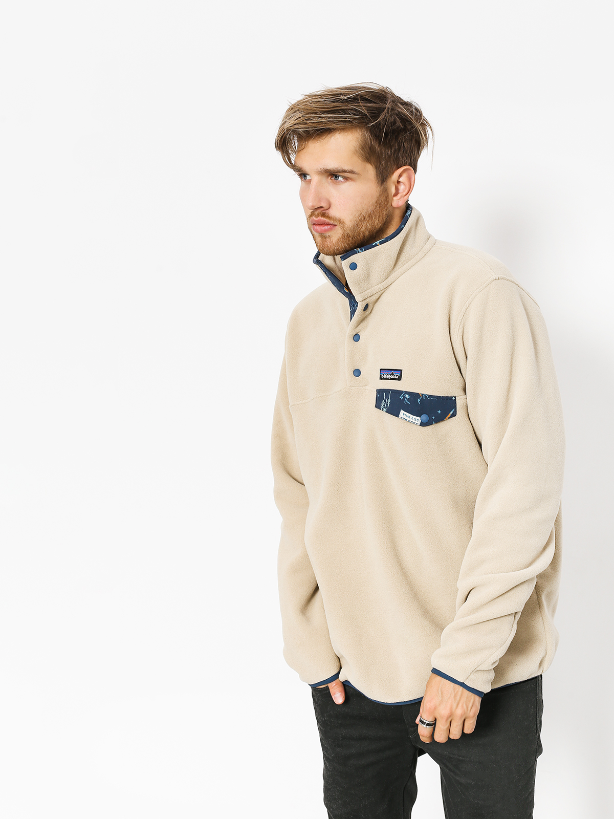 patagonia synchilla el cap khaki
