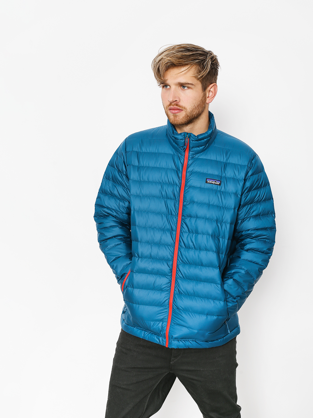 patagonia down sweater big sur blue